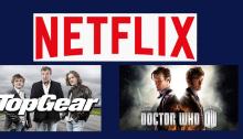 Netflix, Doctor Who, Top Gear
